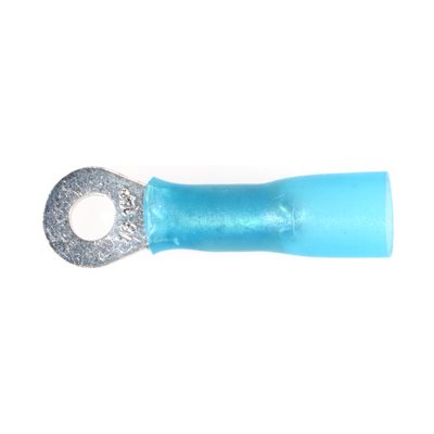Auveco No. 13662 Krimp And Seal Terminal #6 Stud 16-14 Gauge, Quantity - 10
