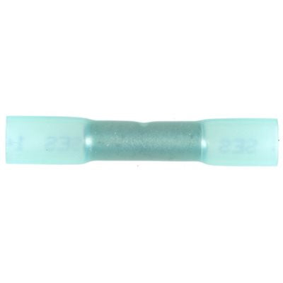 Auveco No 19259 Krimp & Seal Butt Connector 16-14 Gauge Blue, Quantity 25