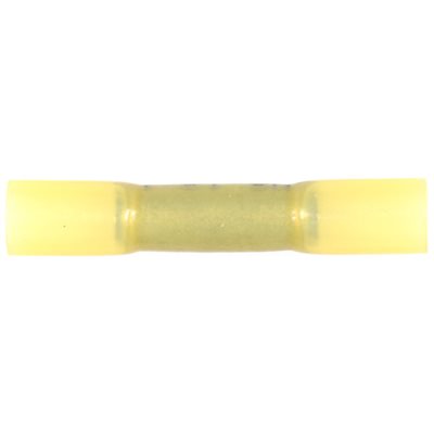 Auveco No 19262 Krimp & Seal Butt Connector 12-10 Gauge Yellow, Quantity 25