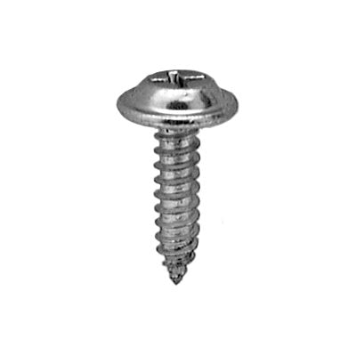 Auveco No 13709 10 X 3/4 Phillips Flat Top Washer Head Tapping Screw 15/32 Diameter, Quantity 50