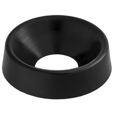 Auveco No 13725 14 Nylon Finishing Washer Black, Quantity 50
