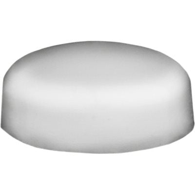 Auveco No 13838 Pop-On Screw Cover White 10, Quantity 50