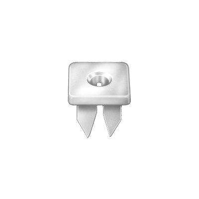 Auveco No. 13932 Mitsubishi & Toyota Nylon Nut #10 Screw Size, Quantity - 50
