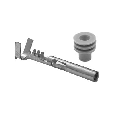 Auveco No. 14154 Weather Pack Female Terminal W/Cable Seal 20-18 Ga., Quantity - 25 SETS