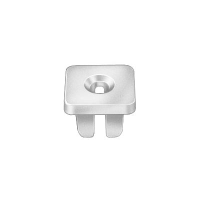 Auveco No 14274 Nylon Nut 10 Screw Size 13mm X 13mm, Quantity 25