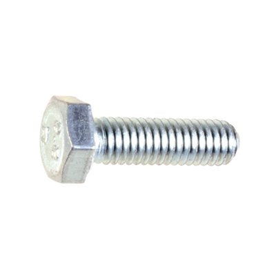 Auveco No 14409 Din 933 6 X 20mm Cap Screws Zinc 88, Quantity 25