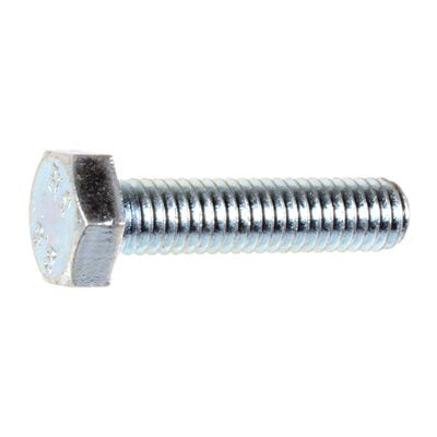 Auveco No 14410 Din 933 6 X 25mm Cap Screw Zinc Grade 88, Quantity 25