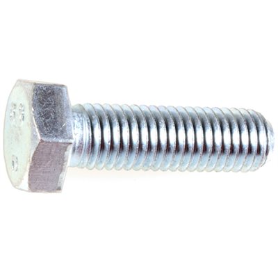 Auveco No. 14443 Din 933 12 X 40mm Cap Screw Zinc, Quantity - 10