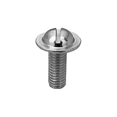 Auveco No 14473 Slotted Rd Washer Head LP Screw M6-10 X 16mm, Quantity 50