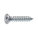 Auveco No 2807 8 X 3/4 Phillips Flat Head Tapping Screw Zinc, Quantity 100