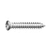 Auveco No 1483 Phillips Oval Head Tapping Screw 8 X 1 6 Head Chrome, Quantity 100