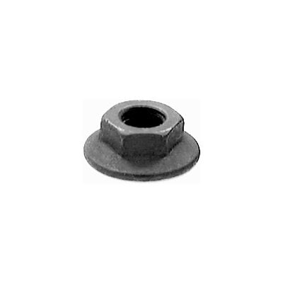 Auveco No. 14855 Spin Lock Nut W/ Serrations M6-1.0 Thread 17mm Outside Diameter, Quantity - 100