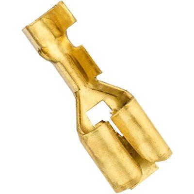 Auveco 14892 Locking Female Terminal 20-18 Gauge 1/4 Qty 25