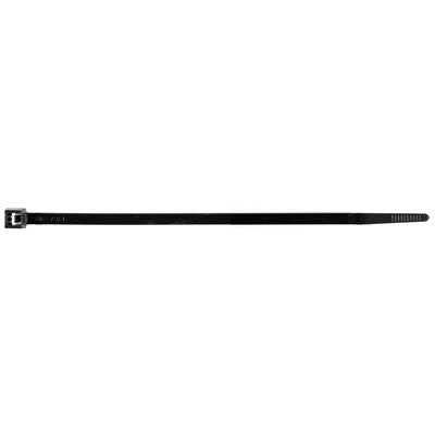 Auveco No. 15146 Black Nylon Cable Tie 7 Length, Quantity - 50