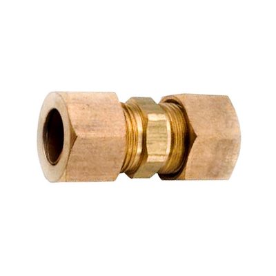 Auveco No 152 Brass Union 1/4 Tube Size, Quantity 5