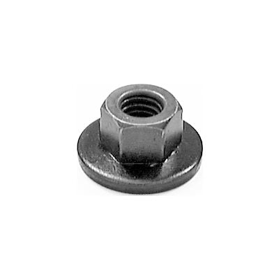 Auveco No. 15329 M6-1.0 Free Spinning Washer Nut 18mm Od, Quantity - 50