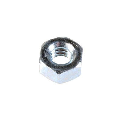 Auveco No 15586 Grade 5 Hex Nut 1/4-20 USS Zinc, Quantity 100