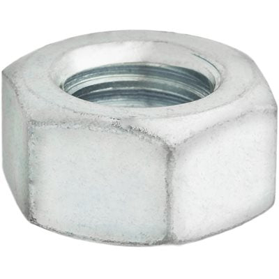 Auveco No 15598 Grade 5 Hex Nut 7/16-20 SAE Zinc, Quantity 50