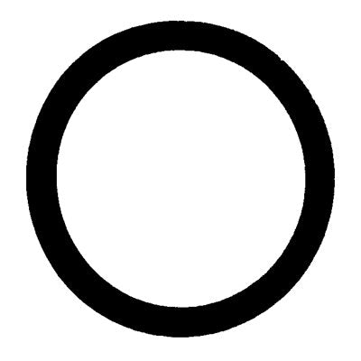 Auveco No 15772 Metric O-Ring Inside Diameter19mm Thick 25mm Buna N, Quantity 50