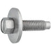 Auveco No 15778 Hex Head SEMS Body Bolt Zinc M6-10 X 225mm, Quantity 50