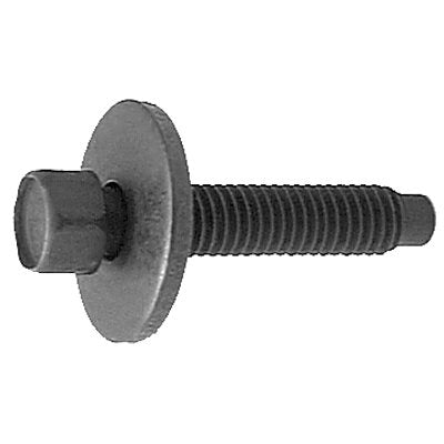 Auveco No. 15779 Hex Head SEMS Body Bolt Black M6-1.0 X 28mm, Quantity - 50