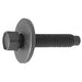 Auveco No 15779 Hex Head SEMS Body Bolt Black M6-10 X 28mm, Quantity 50