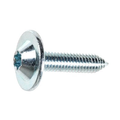 Auveco No 15807 Torx Head Body Bolt M6-10 X 25mm Zinc, Quantity 50