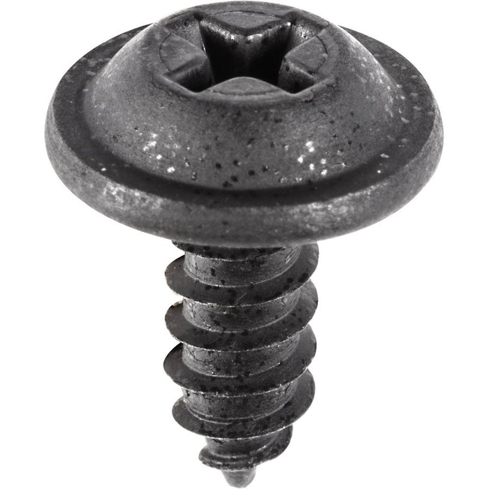 Auveco No 15827 Phillips Flat Top Washer Head Tapping Screw 10 X 1/2, Quantity 100