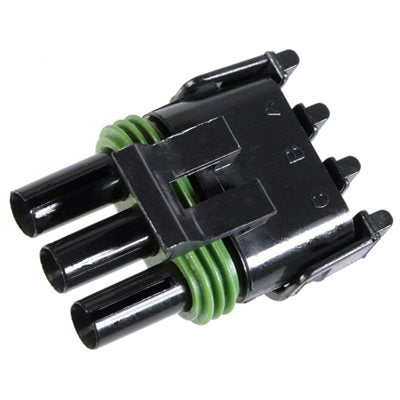Auveco No. 15954 3-Cavity Connector Shell For Female Terminal, Quantity - 15