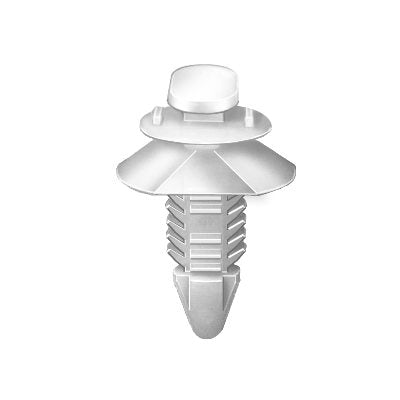 Auveco No. 15970 GM Door Trim Panel Retainer White Nylon, Quantity - 25