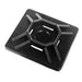 Auveco No 16001 Cable Tie Mount With Adhesive Back 4-Way, Quantity 10