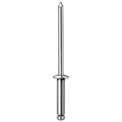Auveco No 16032 Blind Rivet 1/4 Head Diameter 5/8 Rivet Length, Quantity 100