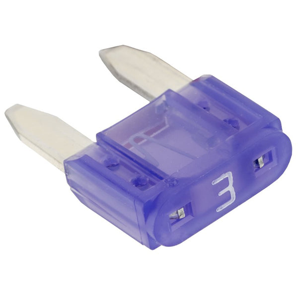 Auveco No. 16352 Mini Fuse - 3 Amps, Quantity - 5
