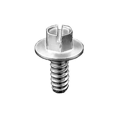 Ford N800369 Slot Hex Washer Head License Plt Screw 14 X 5/8 Zinc, Auveco 16422 Quantity 50