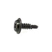 Auveco No 16478 8 X 1/2 Phillips  Flat Top Washer Head Tapping Screw Black, Quantity 100