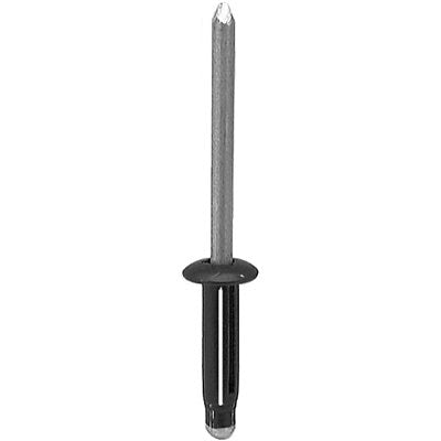 Auveco No 16864 Split Type Rivet 3/16 Diameter 3/64-11/32 Grip All Aluminum, Quantity 25