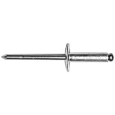 Auveco No 16940 Specialty Rivet 3/16 Diameter 1/2-5/8 Grip All Aluminum, Quantity 25