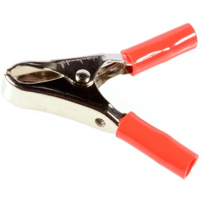Auveco No 16975 Test Clip 50 Amp Red Insulation, Quantity 5