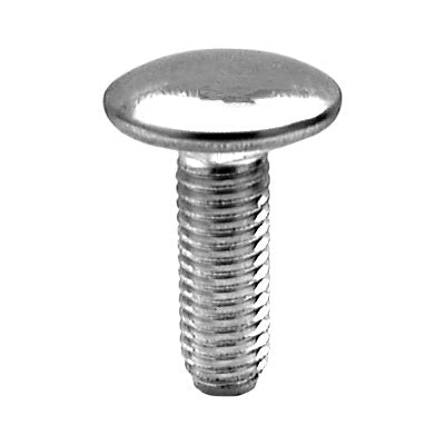 Auveco No. 16986 Bumper Bolt M8-1.25 X 25mm W/Stainless Cap Pan Head, Quantity - 25