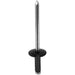 Auveco No 17006 Black Aluminum Rivet 5/32 Diameter 1/4-3/8 Grip, Quantity 25