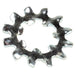 Auveco No 17022 Int-External Combination Lock Washer 3/8 Zinc, Quantity 100