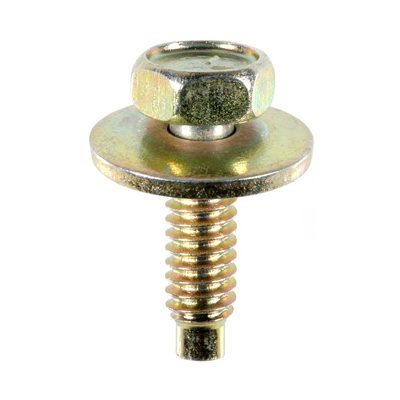 Auveco No. 17034 Hex Head SEMS Body Bolt 1/4