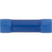 Auveco No 17038 Vinyl Insulated Butt Connector 6 Gauge Blue, Quantity 10