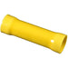 Auveco No 17039 Vinyl Insulated Butt Connector 4 Gauge Yellow, Quantity 10