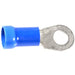 Auveco No 17048 Vinyl Insulated Ring Terminal 6 Gauge 3/8 Stud Blue, Quantity 15