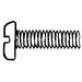 Auveco No 17169 Natural Nylon License Plate Screw M6-10 X 20mm, Quantity 100