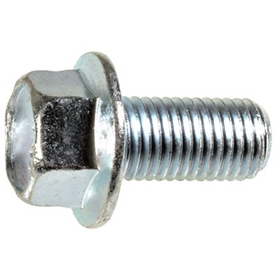 Auveco No. 17189 Jis Hex Flange Bolt M10-1.25 X 20mm Zinc, Quantity - 10