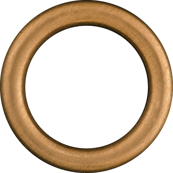 Auveco No. 17261 Oil Drain Plug Crushable Gasket 12mm Inside Diameter Copper, Quantity - 10