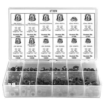 Auveco No 17359 Door Hinge Bushing Kit, Quantity 1 KIT