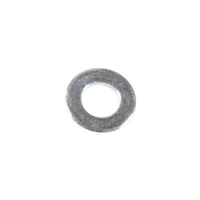 Auveco No 17393 Din 125 Metric Flat Washer 6mm Zinc, Quantity 100